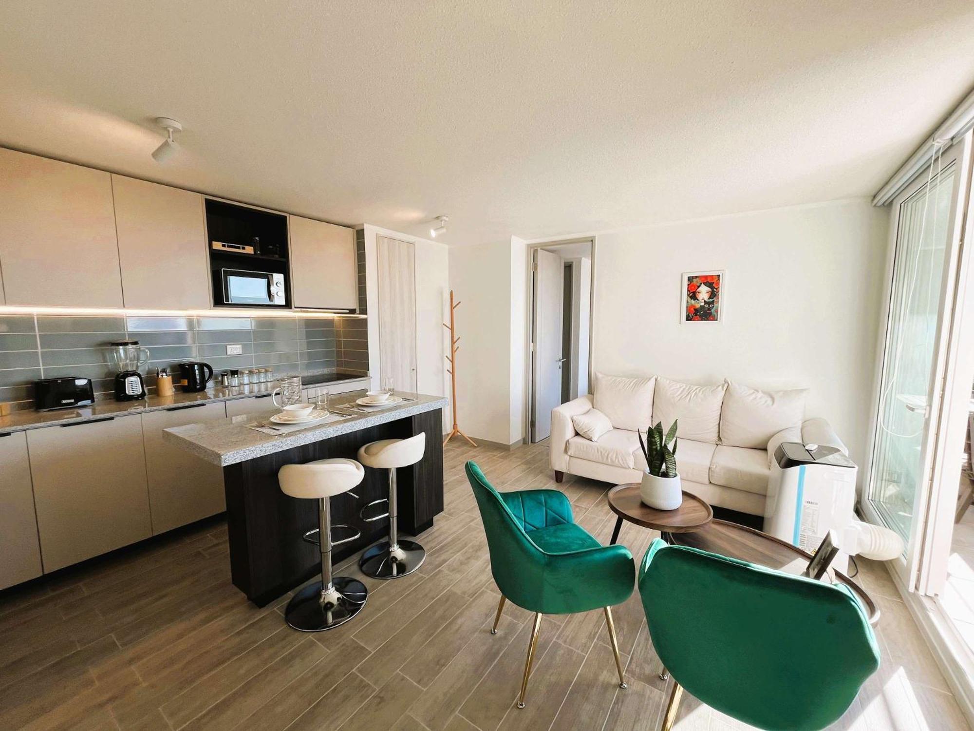 Apartamento Hom I Depto Nuevo 1d1b 2pax Calle Domeyko 359